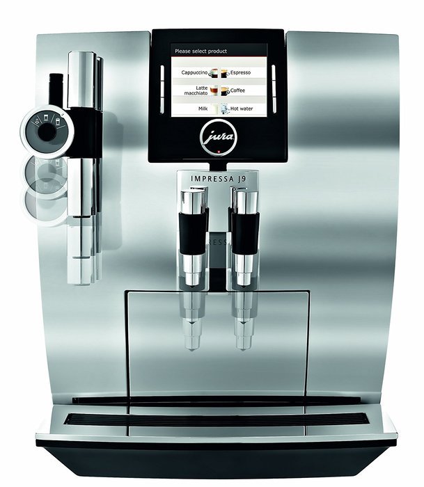 Jura Impressa J9 One Touch TFT Automatic Coffee Center, Chrome N9