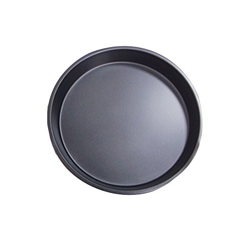 Gabkey Non-Stick 10 inch Dish Stainless Steel Pizza Pan Bakeware Kitchen Helper for Home Usage N12