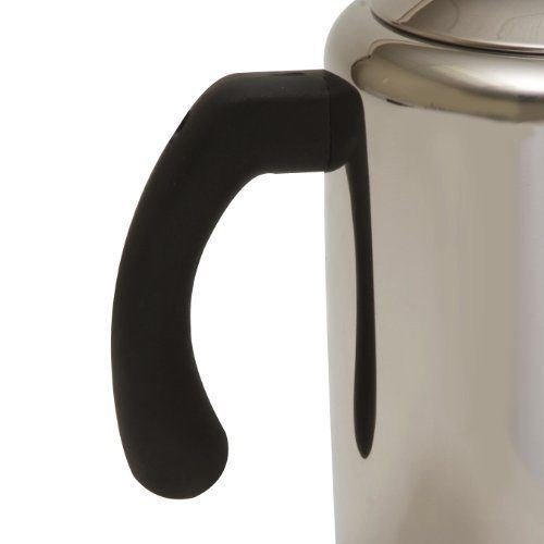 Stainless Steel 8-cup Coffee Maker Percolator Stove Top Brewer Pot N3