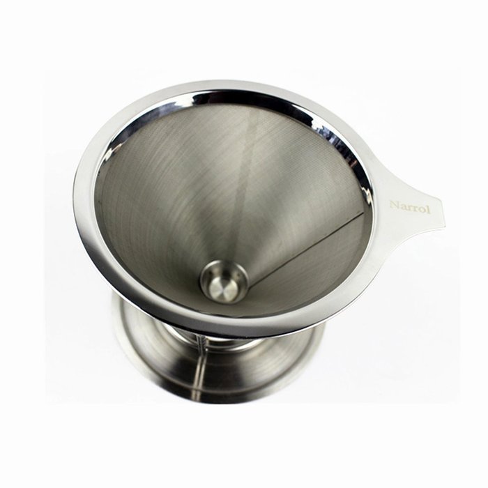 BLACK FRIDAY SALE - Reusable Pour Over Coffee Filter &ndash; Best Paperless Coffee Dripper with Double Layer Fine Mesh... N7