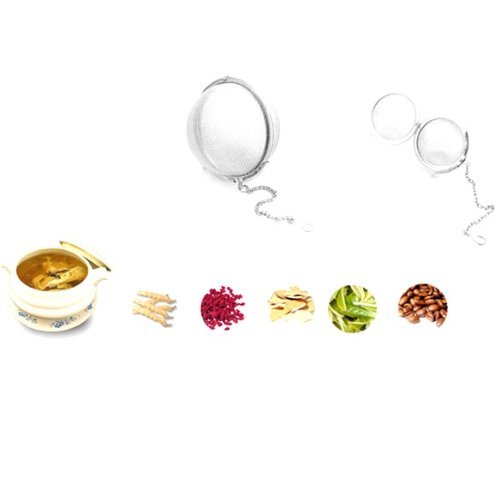 ACE Reusable Stainless Diameter 4.5cm Mesh Sphere Ball Tea Spice Strainer Ball N4