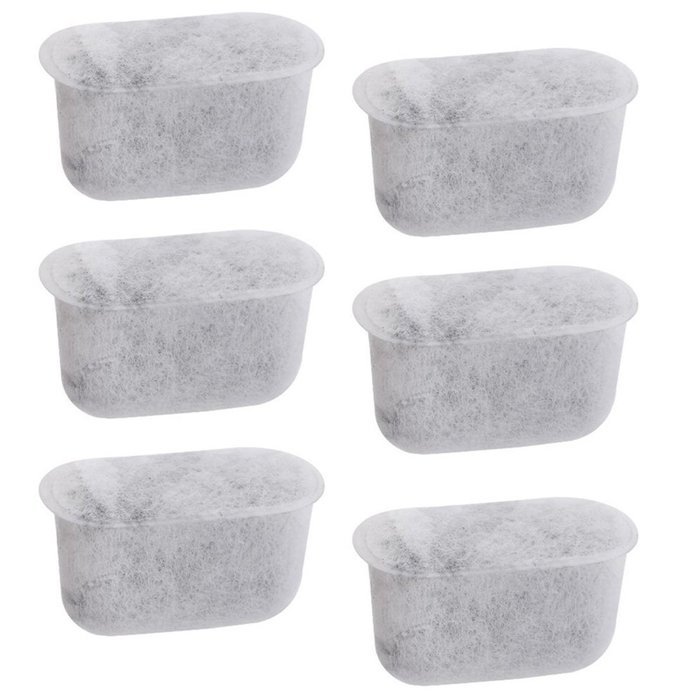 LSQtronics 6 pcs Generic Replacement Activated Carbon Filter package of white Charcoal water Filter for Cuisinart... N3