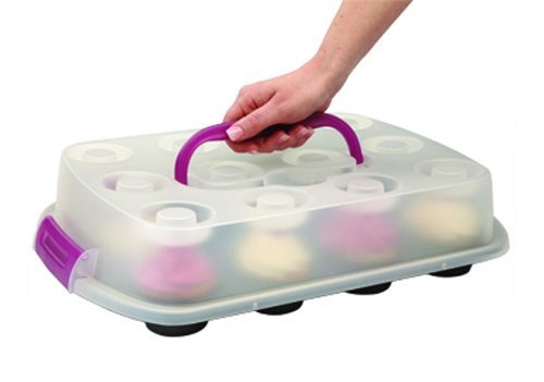 Chicago Metallic Uptake Bake & Serve Cupcake Set 26725 N4