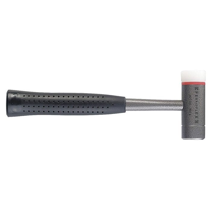 Steelx2f;Nylon Mallet, 21 oz. Head Weight, Steel Tube Handle Material - 1 Each
