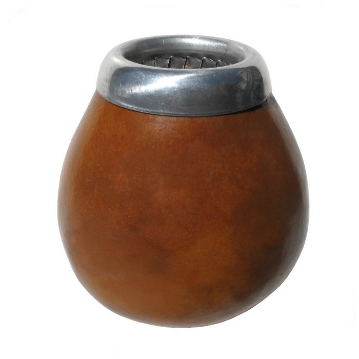 ARGENTINA MATE GOURD YERBA TEA WITH STRAW BOMBILLA 0035