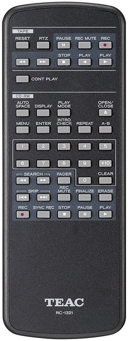 TEAC CD recorder / cassette deck Silver AD-RW950-S