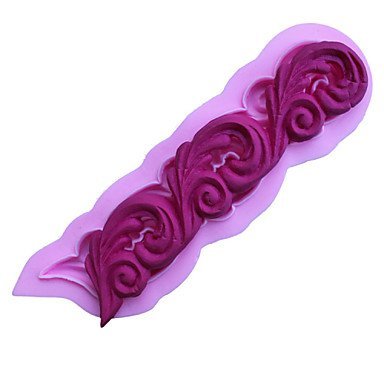 Y&XL&H Bakeware Silicone Flower Pattern Fondant Mold Cake Decoration Mold