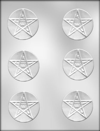 CK Products 2-3/8-Inch Eastern Star Mint Chocolate Mold