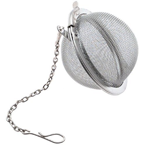 Sciotex(TM) Tea Infuser Stainless Steel Tea Pot Infuser Sphere Mesh Tea Strainer Handle Tea Ball #69935 N3