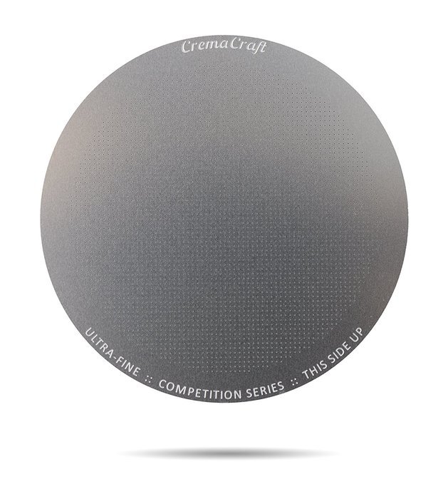 CremaCraft Ultra-Fine Coffee Filter for Aeropress - Competition Series - Reusable Stainless Steel N2