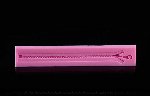 eTongue Zipper Silicone Baking Fondant Cake Mold Sugarcraft Decoration Tool