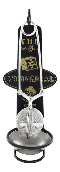 Loose Tea Ball Infuser Holder, French Vintage Design "The l'Imperial" N5