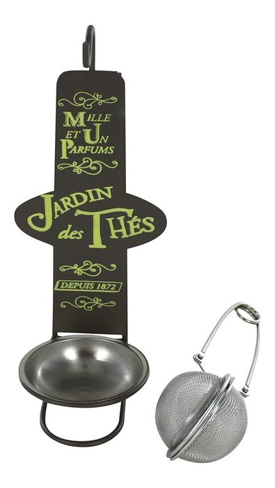 Loose Tea Ball Infuser Holder, French Vintage Design "The l'Imperial" N6