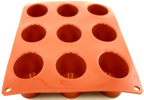 World Cuisine Non-Stick Silicone Mold, Oval N4
