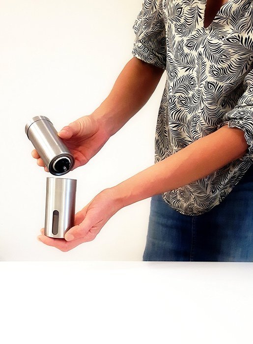 Apollo Chef Stainless Steel Manual Coffee Grinder and Mill N5