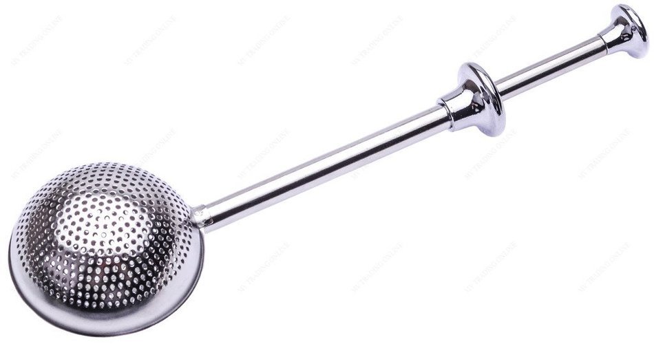 Kafuh FJT019 Stainless Steel Push Style Ball Tea Infuser N5