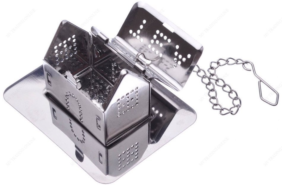 Kafuh FJT019 Stainless Steel Push Style Ball Tea Infuser N6