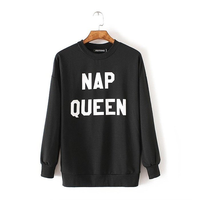 Pullover Tops,Morecome Women Ladies Letter Print Long Sleeve Sweatshirt Loose Blouse N63