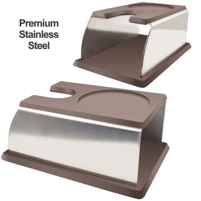 "Superior Quality Coffee Temper Stand, Kteam Sturdy Stainless Steel Tamping Stand for Coffee Machine and Coffee... N13