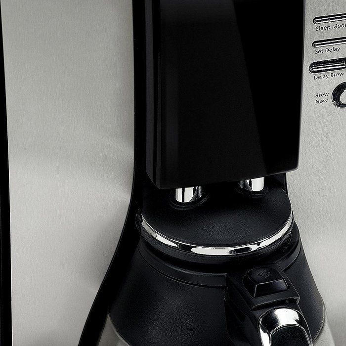 Fast And Easy Filling 10-Cup Optimal Brew Thermal Coffee Maker, Silver N5