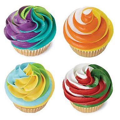 Y&XL&H Icing Piping Bag Nozzle Converter Tri-color Cream Coupler Cake Decorating Tools N3