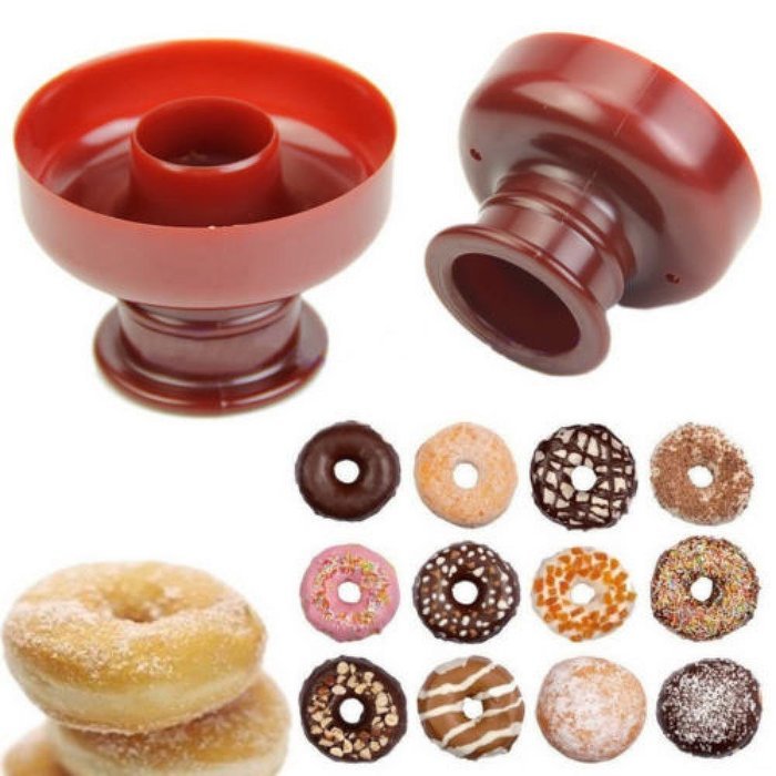 MAXGOODS Popular Donut Maker Cutter Mold Fondant Cake Bread Dessert Bakery Mould N3