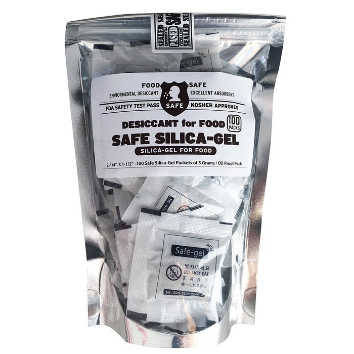 Safe-Gel for Food (Silica Gel) Safe Silica-Gel for Food 100 N3