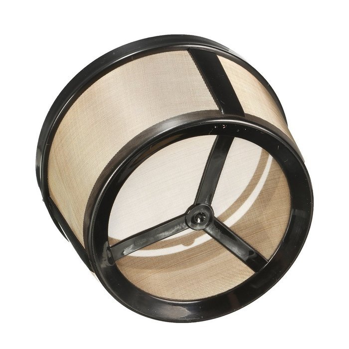 KINGSO Basket-Style Gold Permanent Coffee Filter for 4 Cups Pack of 2 N5