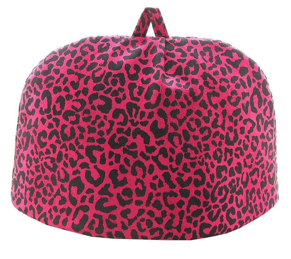 Traditional English Dome Tea Cozie Fully Lined (Holiday Elegance Ruby) N5
