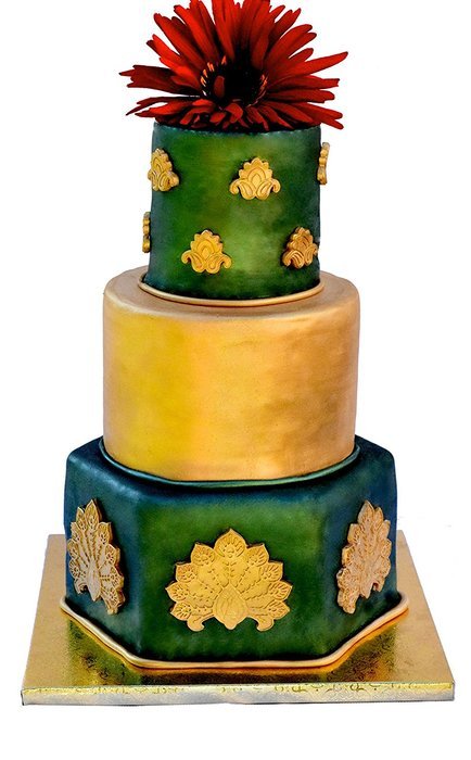 Peacock/Paisley Fondant Mold N3