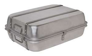 Royal Industries ROY RP 1826 L 18" x 26" Aluminum Roasting Pan