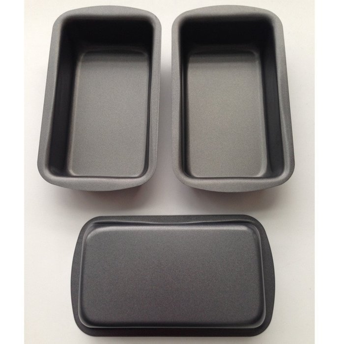 Yunko 3 Pack Nonstick Mini Pie Pans 5.1 inch Tarts,Tartlets,Cupcakes,Pies,Cheesecakes,Bread,Jelly,Pudding Mold... N5
