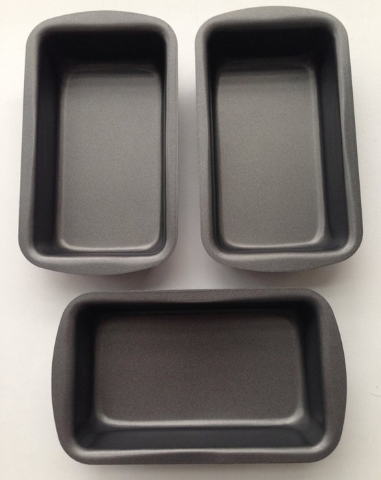 Yunko 3 Pack Nonstick Mini Pie Pans 5.1 inch Tarts,Tartlets,Cupcakes,Pies,Cheesecakes,Bread,Jelly,Pudding Mold... N6
