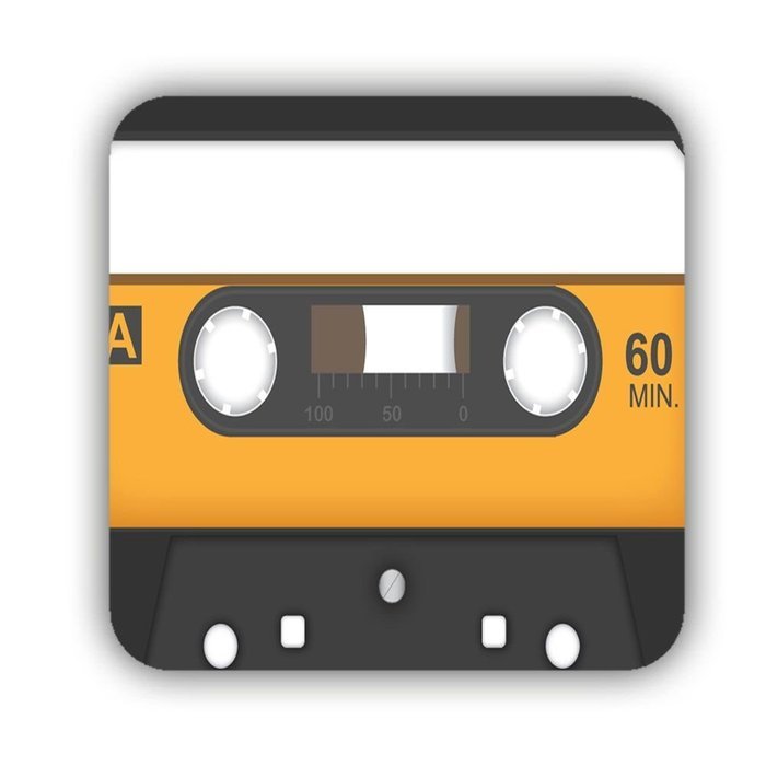 Generic Have Cassette Tape Cup Mat Out Of The Ordinary Mdf N4