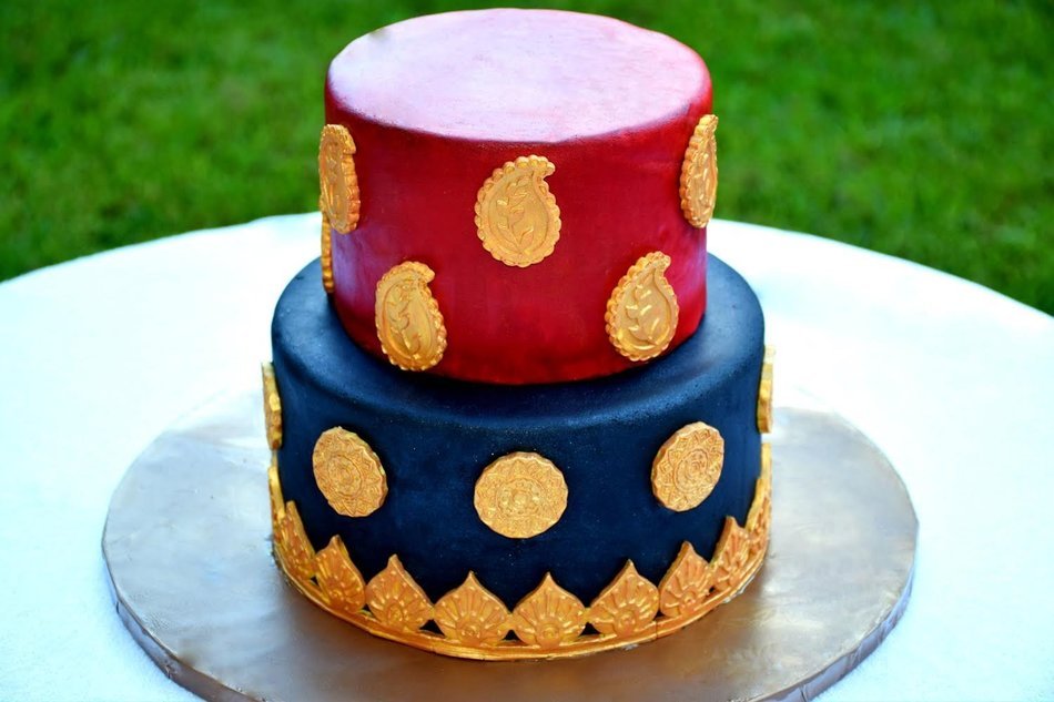 Peacock/Paisley Fondant Mold N4