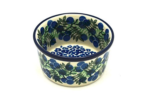 Polish Pottery Ramekin - Huckleberry