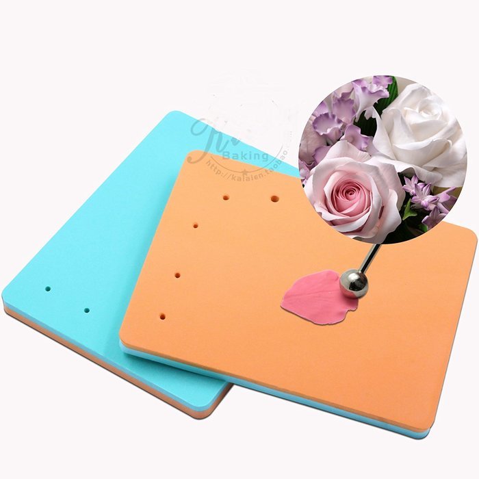 Astra shop Fondant and Gum Paste Modeling Foam Pad Shaping Foam Sugar Craft Tools, Random Color