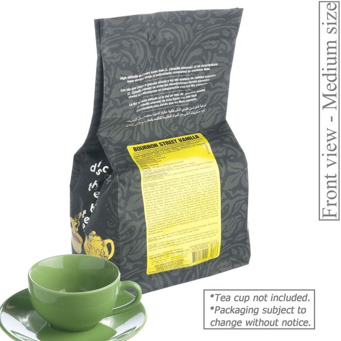 Metropolitan Tea 200 Count Pyramid Shaped Teabags, Bourbon St. Vanilla