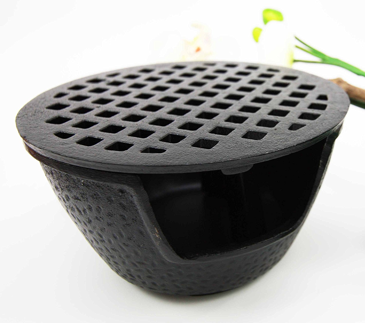 Japanese Cast Iron Tetsubin Teapot Tea Light Candle Warmer Base Riser 6 ...