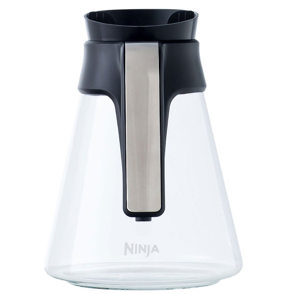 Ninja Coffee Bar Brewer with Glass Carafe and Reusable Filter (CF081) with Aroma Stainless Steel