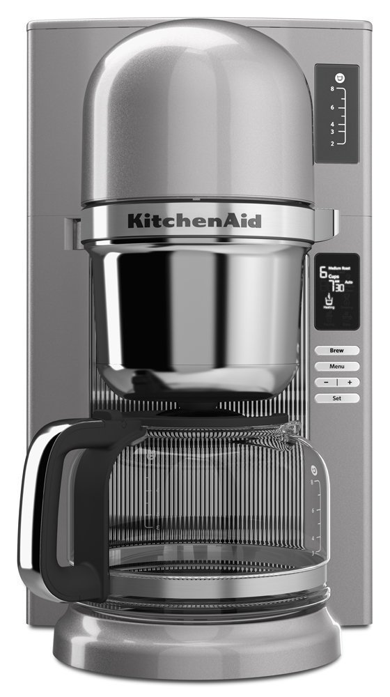 KitchenAid KCM0802CU Pour Over Coffee Brewer, Contour Silver N7 free