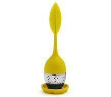 Teami Blends Leaf Infuser - Stainless Steel with Silicone Handle. Brew a Cleaner, Smoother Infused Cup of Tea. N3