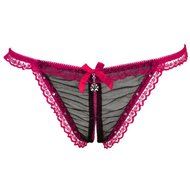 Underwear, PHOTNO Hot Women Lace Crotchless G-string Underwear Thongs Panties Lingerie N11