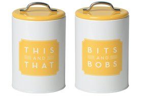 Now Designs Tins, Bits and Bobs, Set of 2