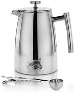Premium Coffee Press W/ BONUS Coffee/Tea Scoop - Superior 18/8 304 Stainless Steel &amp; Double Wall Insulation -... N4