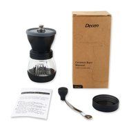 DECEN Manual Coffee Grinder Ceramic Burr Coffee Maker with Large Coffee Mill for Espresso Bean & French Press N7