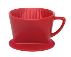 HIC Filter Cone, Porcelain, Number 4-Size Filter, Brews 8 to 12-Cups N2