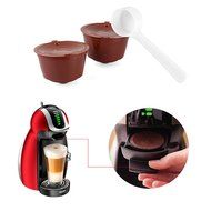 ONEVER Refillable Compatible Reusable Coffee Capsules Eco-Friendly Single Serve Coffee Filters for Nescafe Dolce... N2