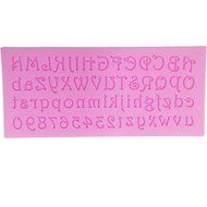 Funshowcase Lace Sugar Art Alphabet and Numbers Candy Fondant Chocolate Mold for Cake Decoration, Cupcake Decorate...