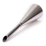 Wispun 1Pcs Stainless Steel Puff Nozzle Tip Long Cake Decorating Tip Sugar Craft Icing Piping Pastry Tips Puff... N2